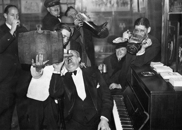 Celebrating the end of prohibition, 1933
