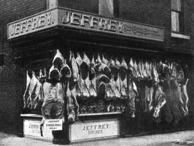 Butchers Shops Of Victorian Era: Photos Show Slaughtered Animals Hung Outside The Shops