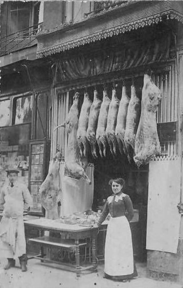 Butchers Shops Of Victorian Era: Photos Show Slaughtered Animals Hung Outside The Shops