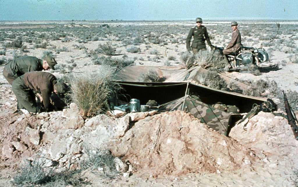 German soldiers s in North Africa, 1941