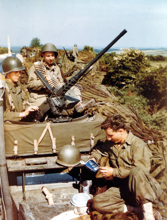 Ready for D Day, Falmouth, England