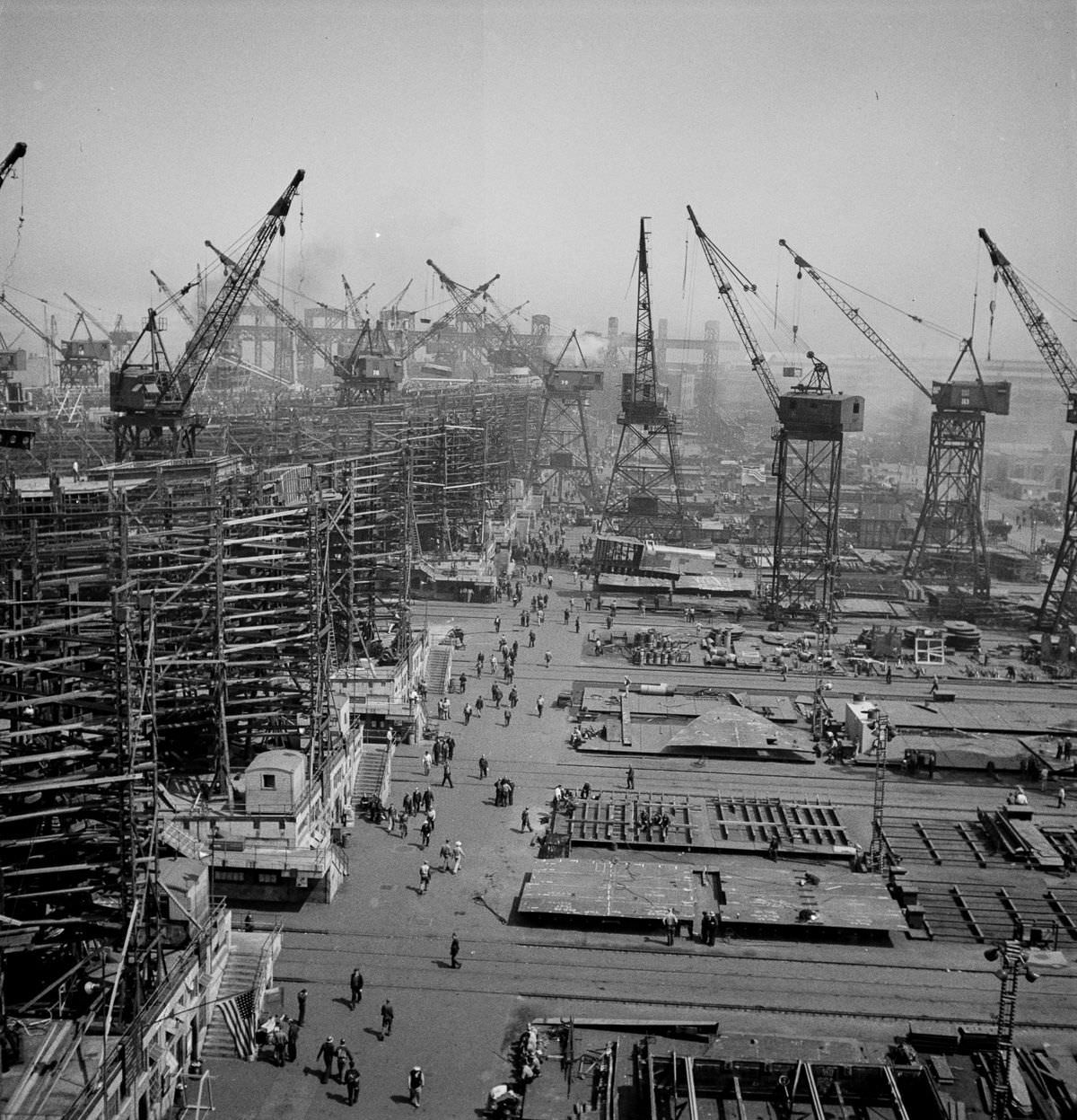 Britishshipyards wwii