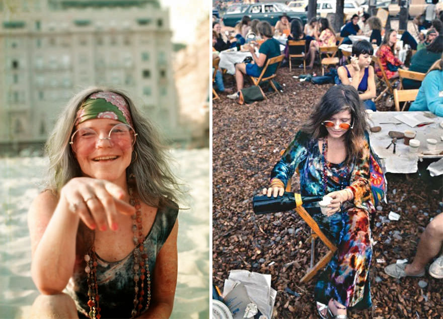 Janis Joplin At Woodstock Festival