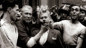 French women collaborators punishment