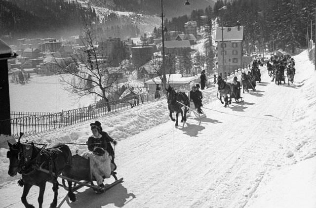St. Moritz Switzerland 1947