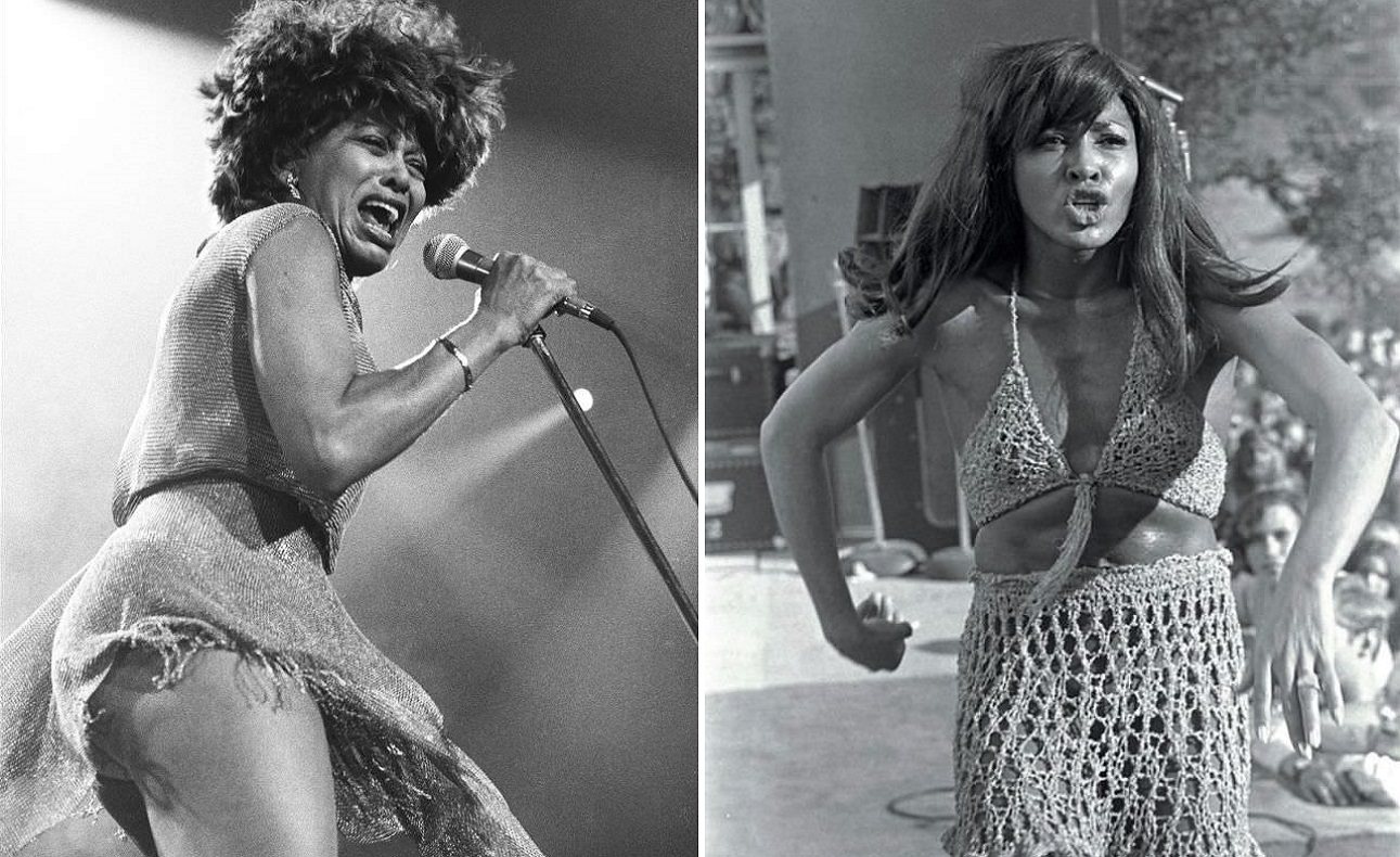 Tina In Full Swing Stunning Photos Showing Tina Turner Performing On The Stage
