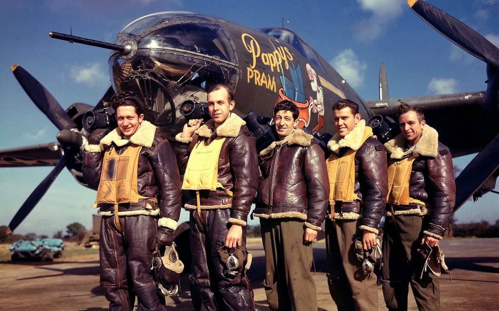 WWII colorized photos