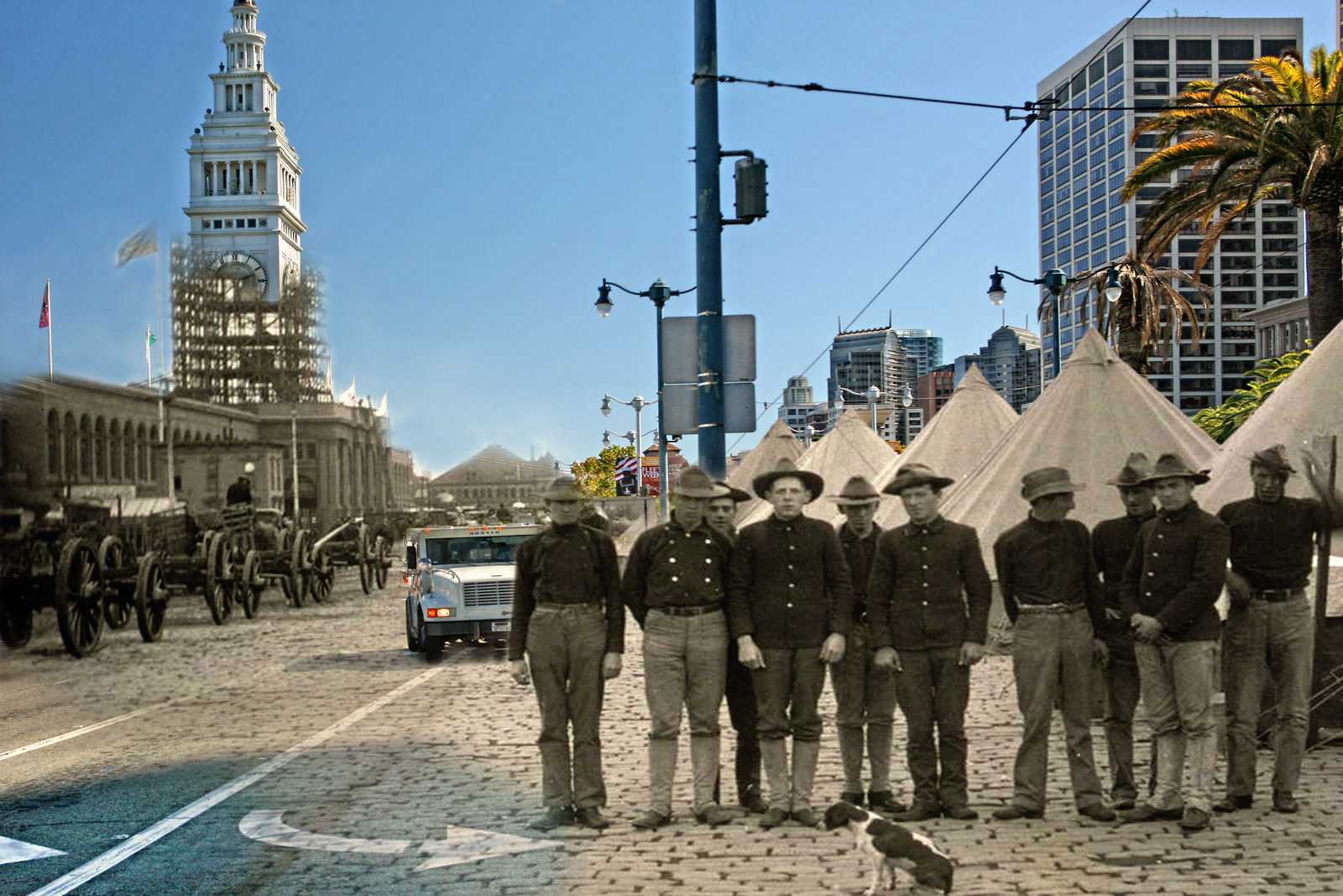 On the Embarcadero.