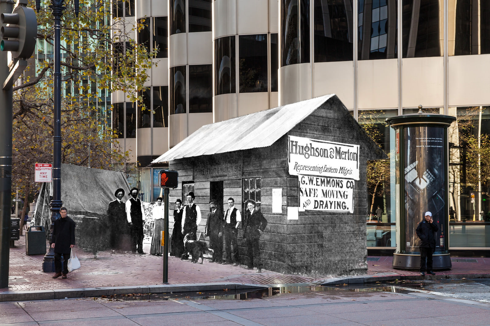 First business back on Market St. Hughson & Merton manufactured bicycles & buggies also became known as world’s first Ford dealer.