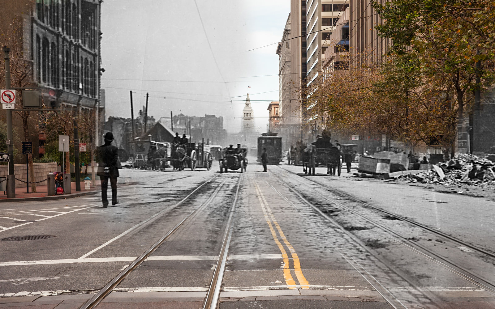 Market and Fremont St.