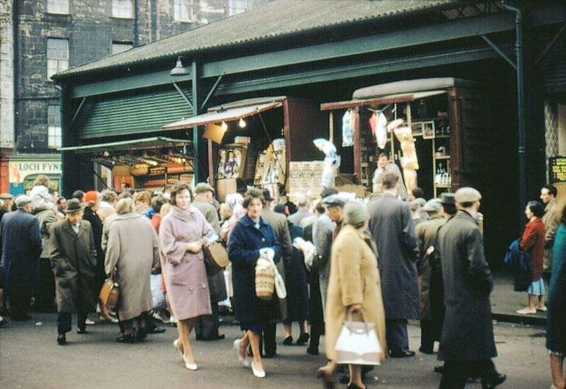 McIvers Street Market, Kent Street, 1961