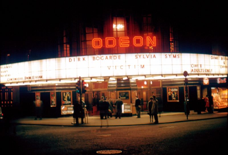 Odeon Cinema, 52-62 Renfield Street, 1961