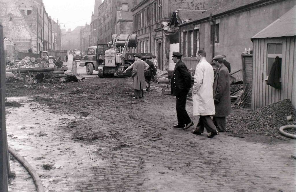 After the fire, Glasgow, 19 April 1960 This hugely destructive fire in the centre of Glasgow attracted wide national publicity.