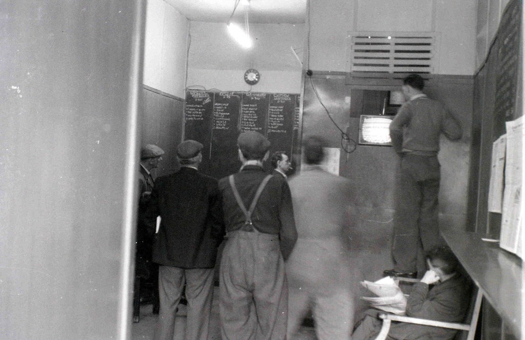 Illegal betting shop, 19 April 1960.