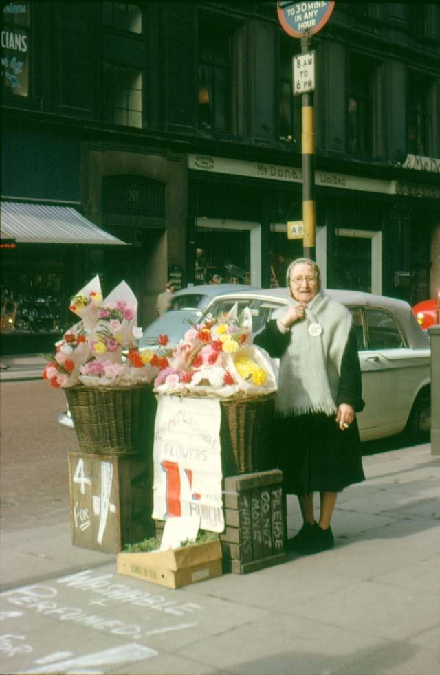 Daniel Brown's Restaurant, 79 St. Vincent Street, 1961