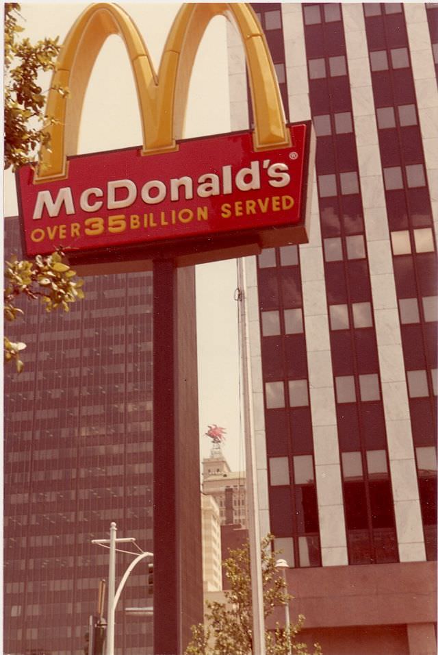 McDonalds on Commerce Street, 1981