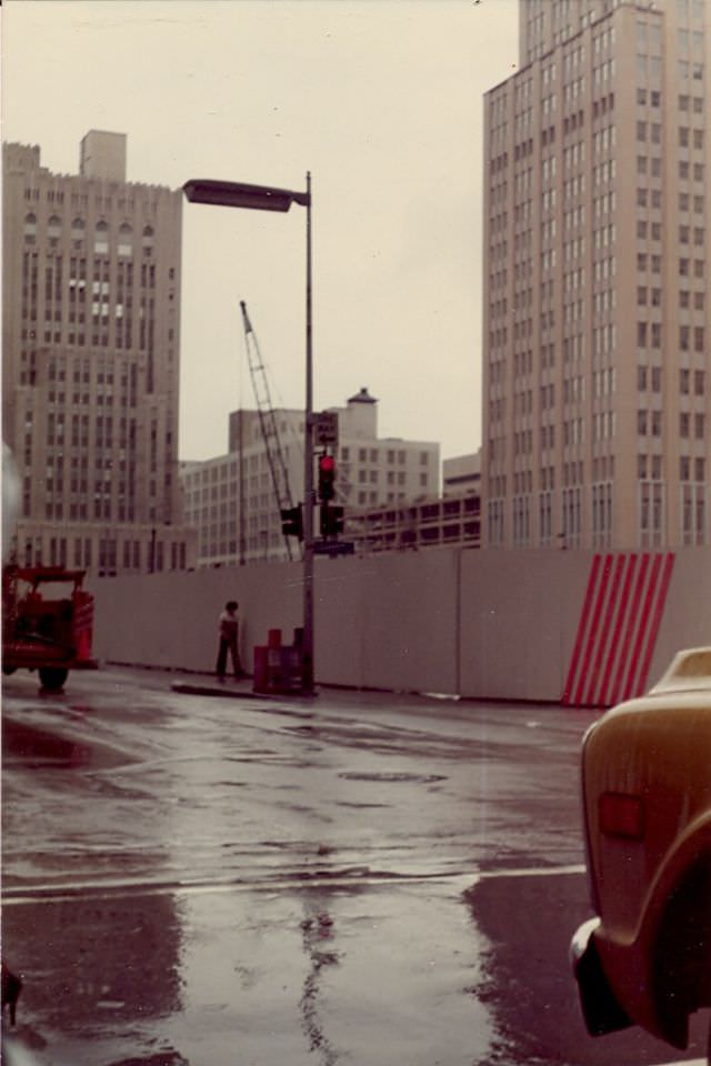 Akard at Commerce Street, 1984