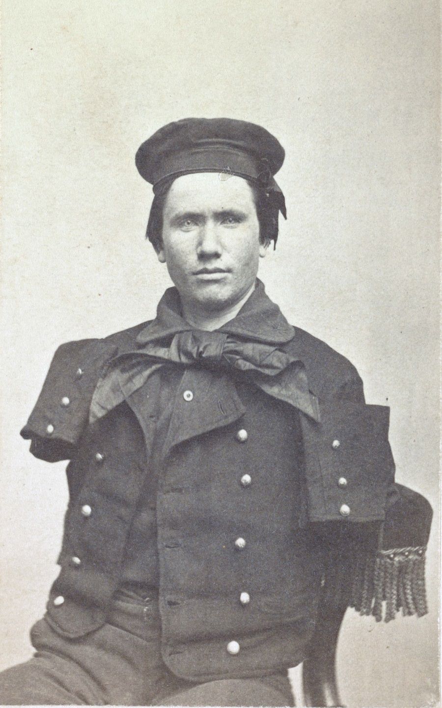Richard D. Dunphy, U.S. Navy coal heaver in uniform. 1864.