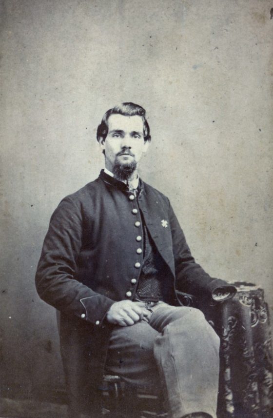 Sergeant Thomas Plunkett of Co. E, 21st Massachusetts Infantry Regiment