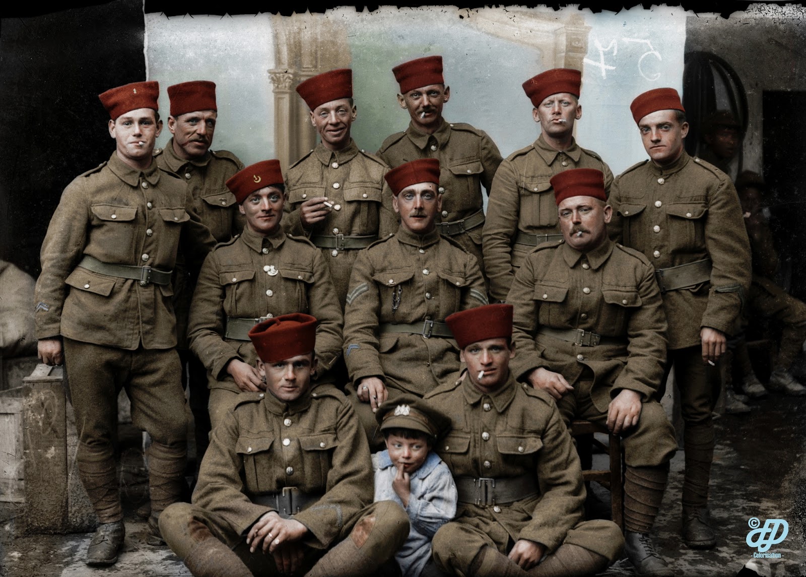 Stunning Colorized Photos Of British Soldiers Who Fought In The Battle Of The Somme