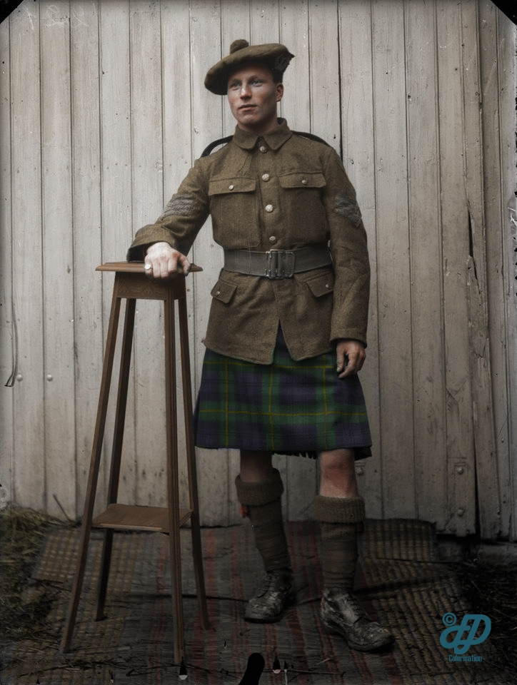 Stunning Colorized Photos Of British Soldiers Who Fought In The Battle Of The Somme