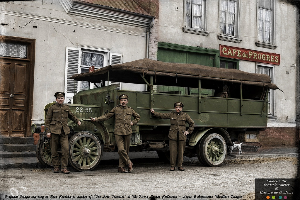 Stunning Colorized Photos Of British Soldiers Who Fought In The Battle Of The Somme