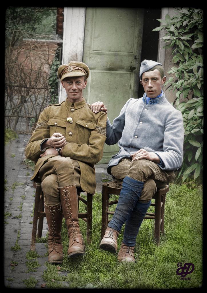 Stunning Colorized Photos Of British Soldiers Who Fought In The Battle Of The Somme