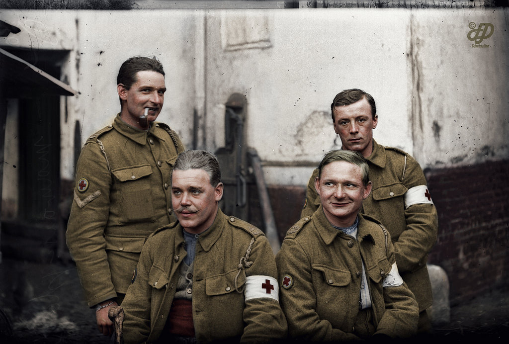 Stunning Colorized Photos Of British Soldiers Who Fought In The Battle Of The Somme