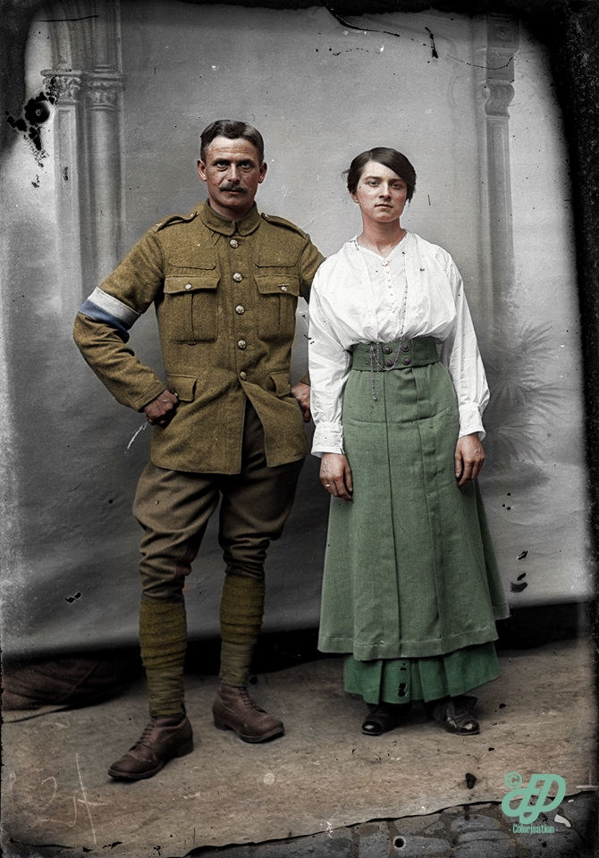 Stunning Colorized Photos Of British Soldiers Who Fought In The Battle Of The Somme