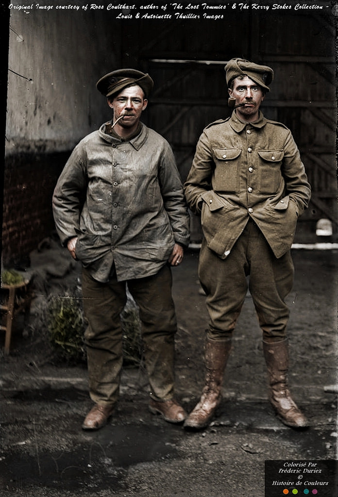 Stunning Colorized Photos Of British Soldiers Who Fought In The Battle Of The Somme