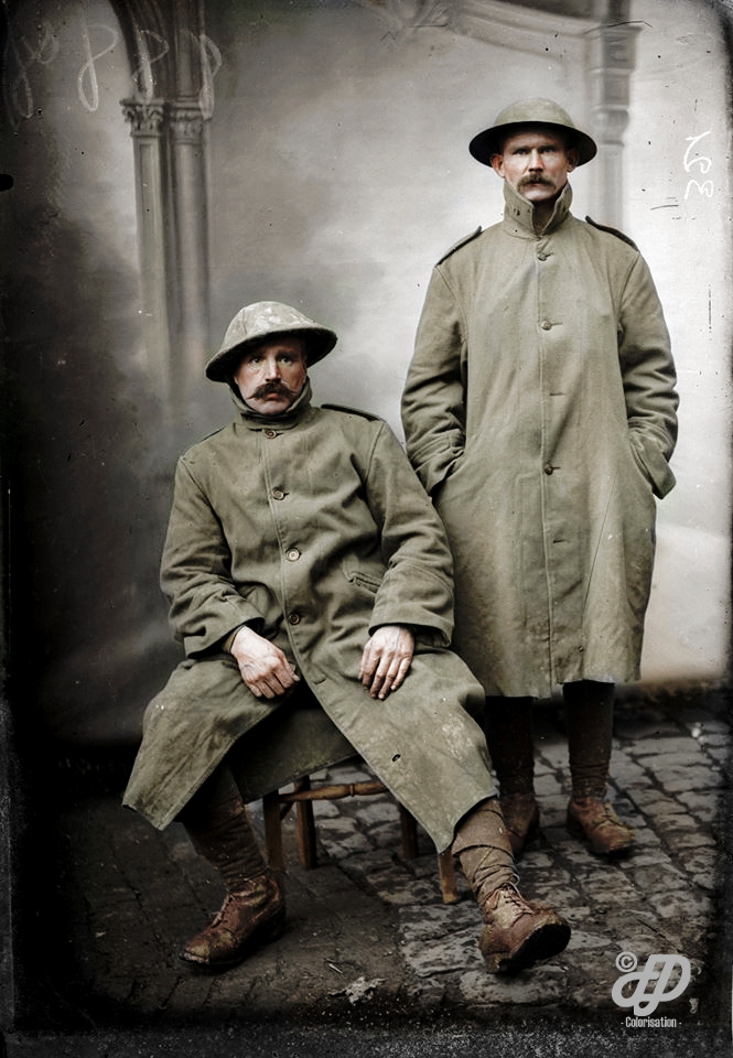 Stunning Colorized Photos Of British Soldiers Who Fought In The Battle Of The Somme