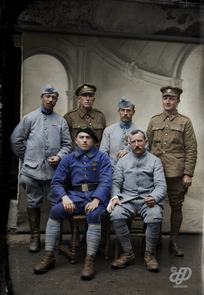 Stunning Colorized Photos Of British Soldiers Who Fought In The Battle Of The Somme