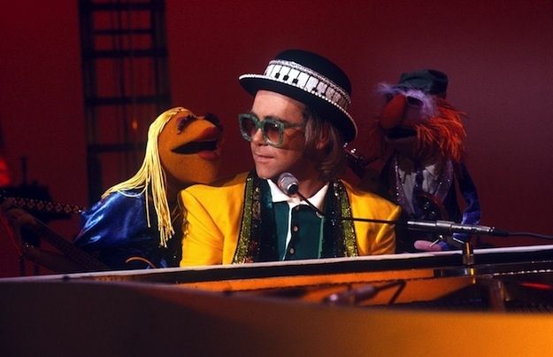 Elton John as Muppets