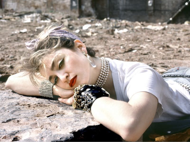 Madonna's Street Style Fashion Photos From 1982 by Richard Corman