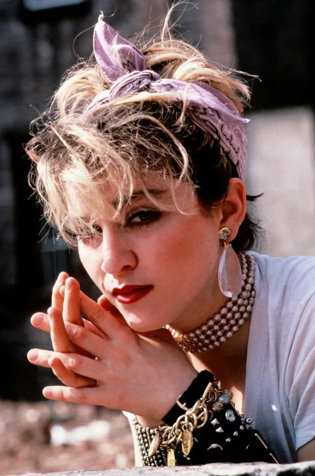 Madonna's Street Style Fashion Photos From 1982 by Richard Corman