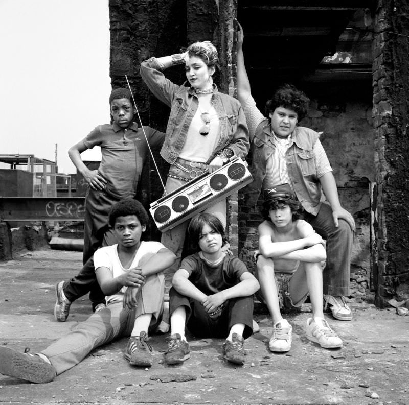 Madonna's Street Style Fashion Photos From 1982 by Richard Corman