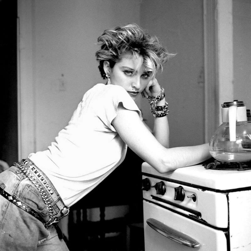 Madonna's Street Style Fashion Photos From 1982 by Richard Corman