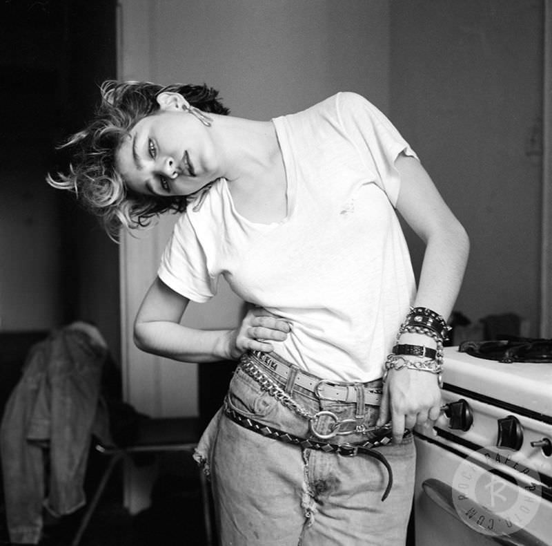 Madonna's Street Style Fashion Photos From 1982 by Richard Corman