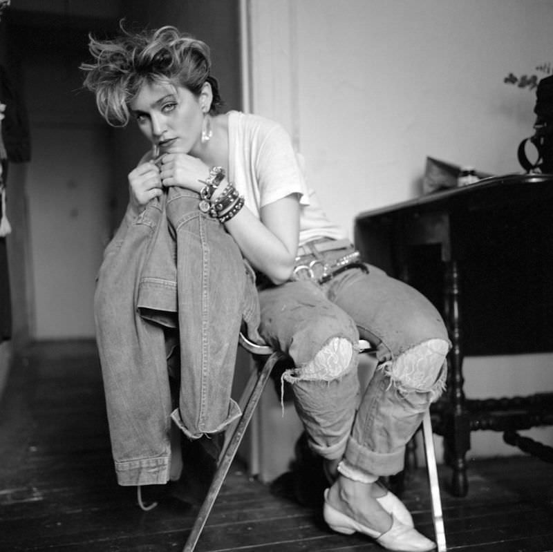 Madonna's Street Style Fashion Photos From 1982 by Richard Corman