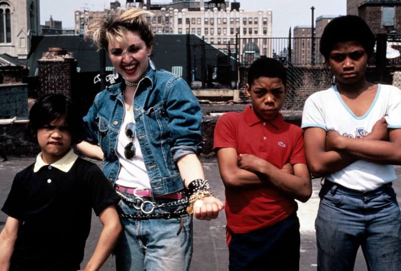 Madonna's Street Style Fashion Photos From 1982 by Richard Corman