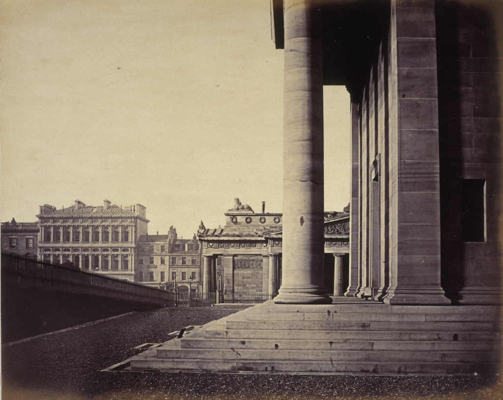 The National Gallery and Royal Institution (Royal Scottish Academy), Edinburgh, 1858