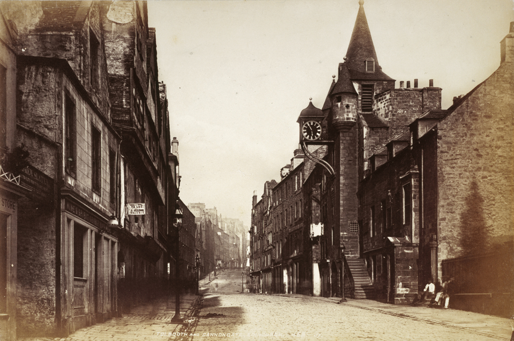 Tolbooth and Canongate, Edinburgh, 1870s