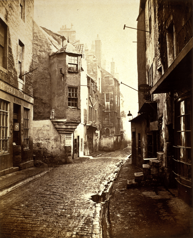 Cardinal Beaton's House, the Cowgate, Edinburgh, 1868