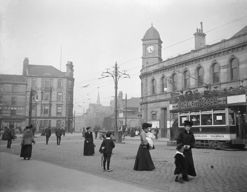 Leith street scene, 1912