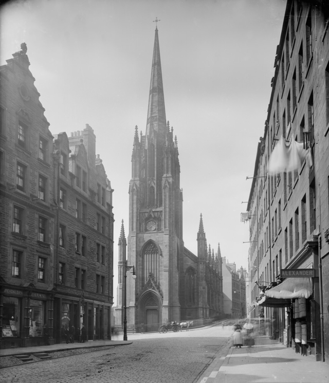 Old Town in Edinburgh, 1910s