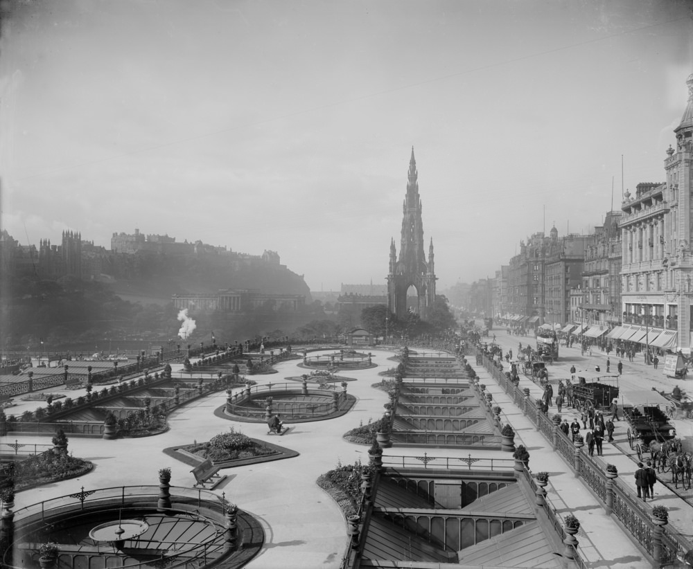 Princes Street, Edinburgh, 1912