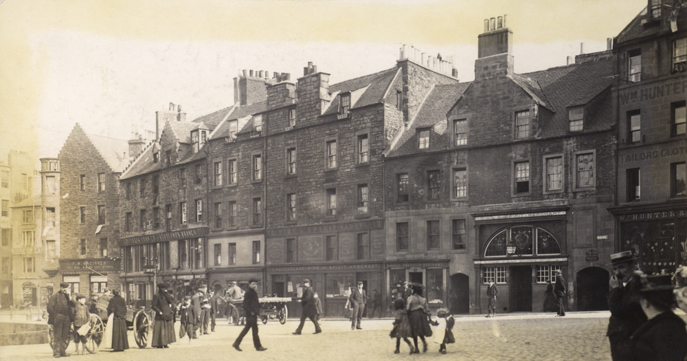 The Shore in Leith, Edinburgh, 1905