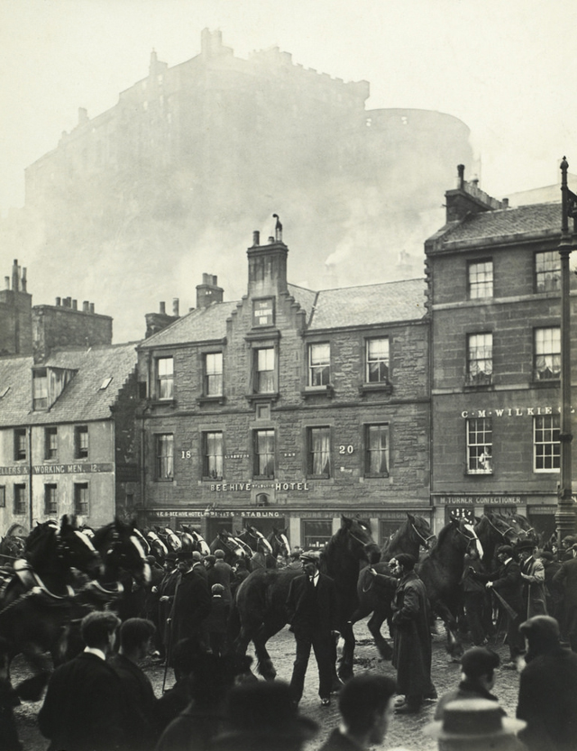 Grassmarket in Edinburgh, Nov. 1905