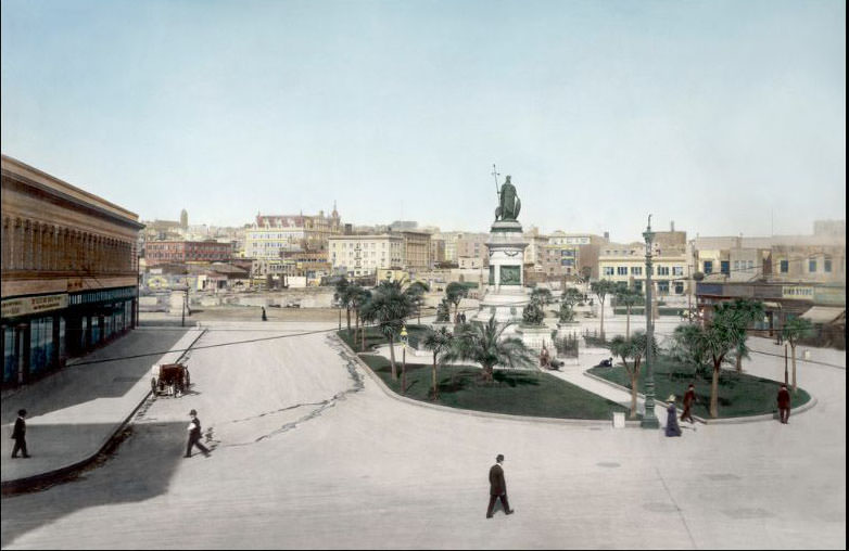 Civic Center Plaza, 1890