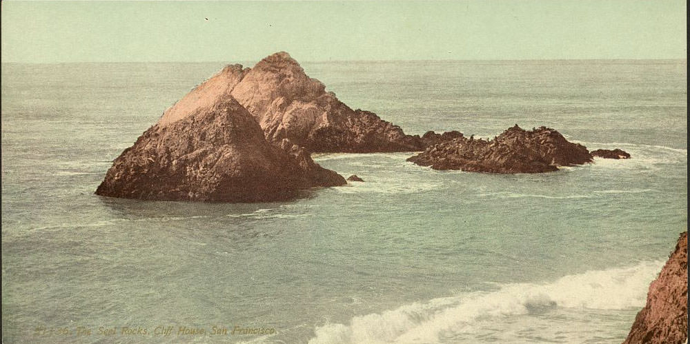The Seal Rocks, Cliff House, 1890